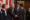 Senator Peter Harder greets Prime Minister of Japan Shinzo Abe on Parliament Hill on April 28, 2019.