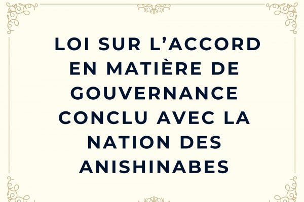 Un projet de loi visant à faire progresser l’autonomie gouvernementale des Autochtones est adopté au Sénat